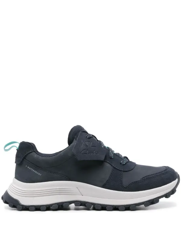 Clarks ATL Trek Free WP nubuck sneakers – Blue (26170586)