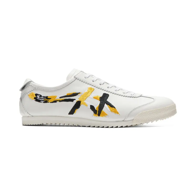 Onitsuka Tiger Mexico 66 Deluxe NM Nishikigoi White Vibrant Yellow (1181A578-101)