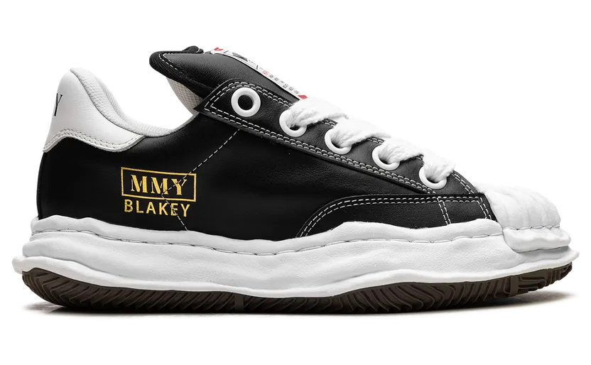 Maison Mihara Yasuhiro Blakey Low OG Puffer Sole “Black/White” (A12FW723-BLKWHT) (5)
