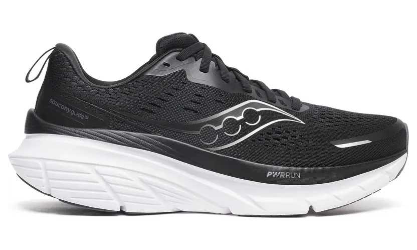 SAUCONY Guide 18 “Black / White” (S20998-100)