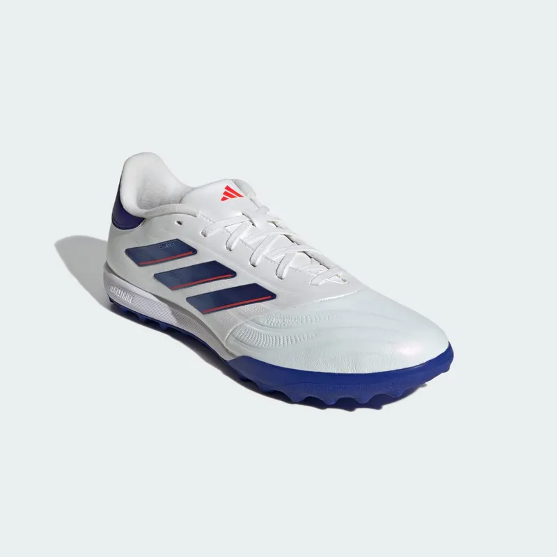 adidas Copa Pure 2 League Turf Cloud White Lucid Blue Solar Red (IG6407)