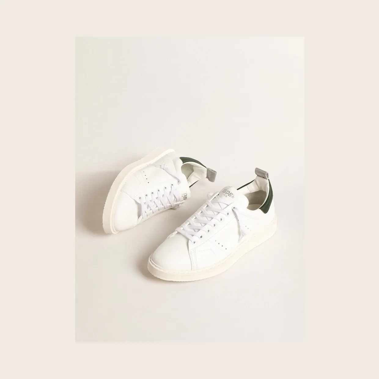 Golden Goose Bio-Based Starter With Green Leather Heel Tab (GMF00127.F004591.10502) (2)