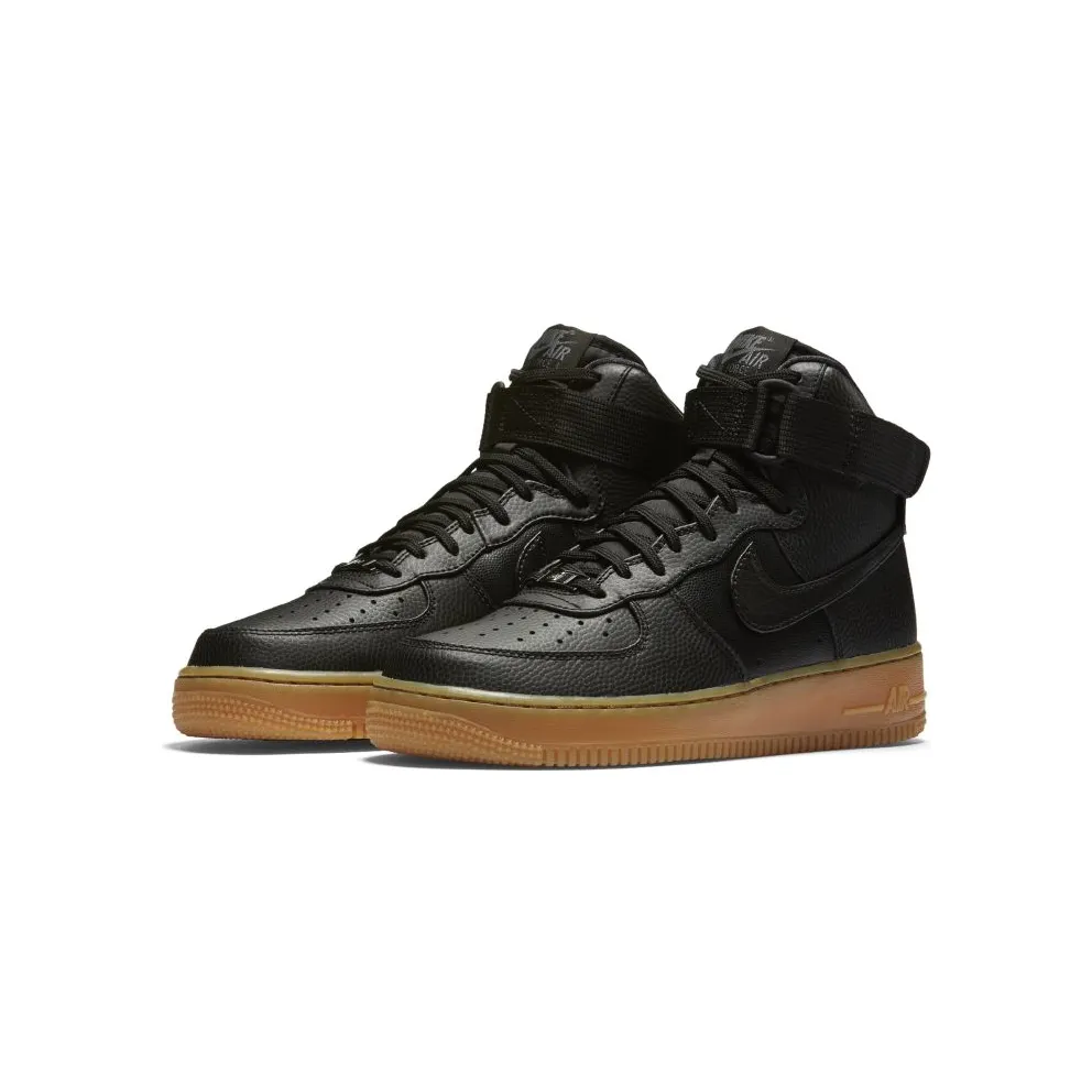 Nike Air Force 1 High Black Dark Grey Gum (W) Black/Black-Dark Grey (860544-002)