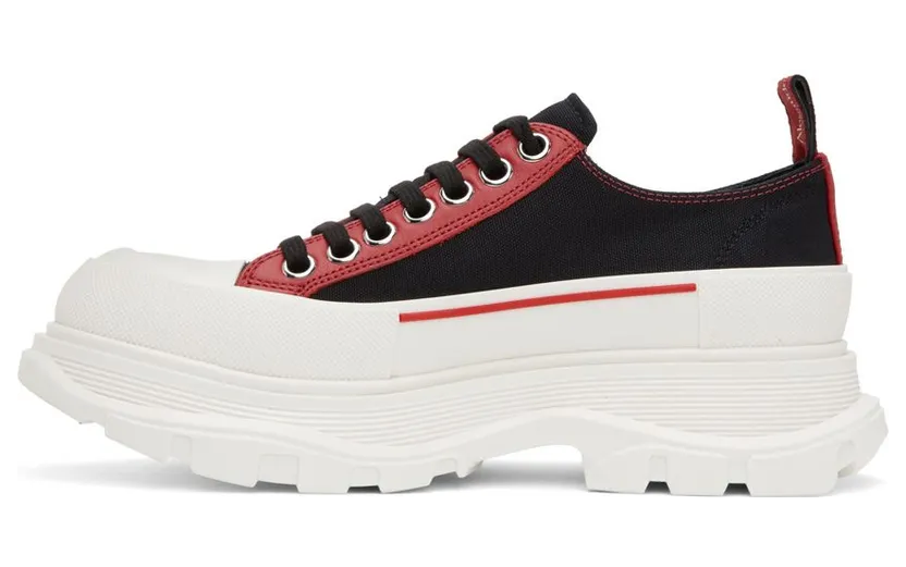 Alexander McQueen Black & Red Tread Slick 1549 BLK/W.R./OF.W/W (711107W4TGD) (3)