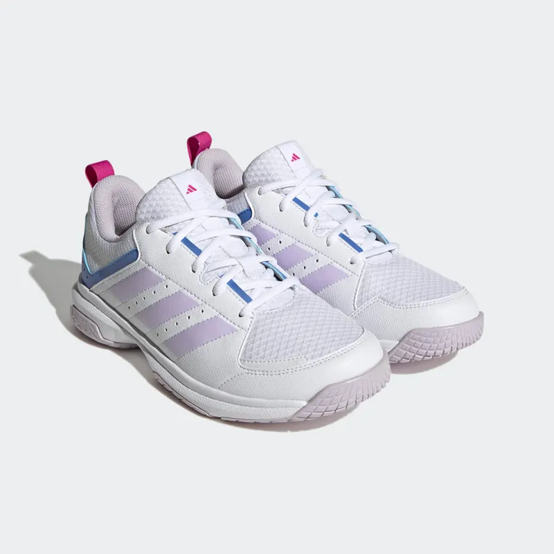 adidas Ligra 7 Indoor Cloud White / Silver Dawn / Blue Fusion (HQ3517)