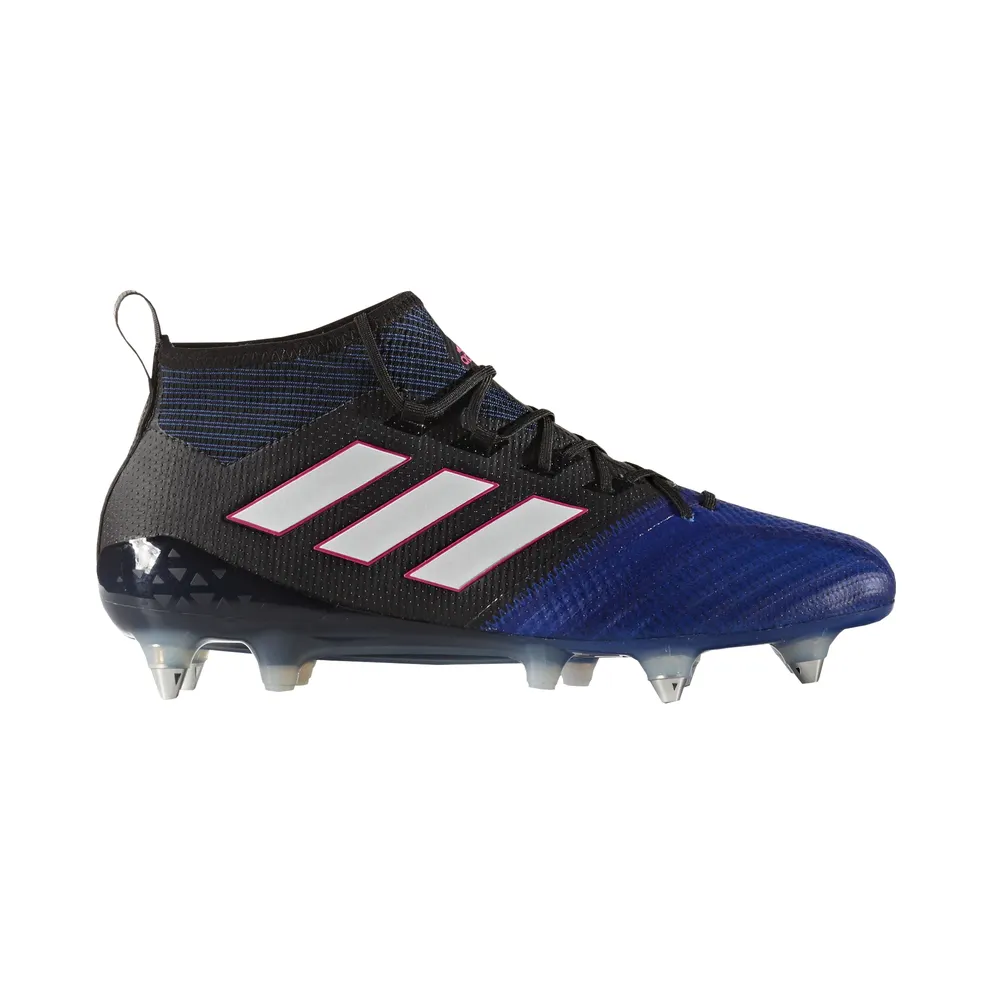 adidas Ace 17.1 Primeknit SG Boot Black Blue (BA9820)
