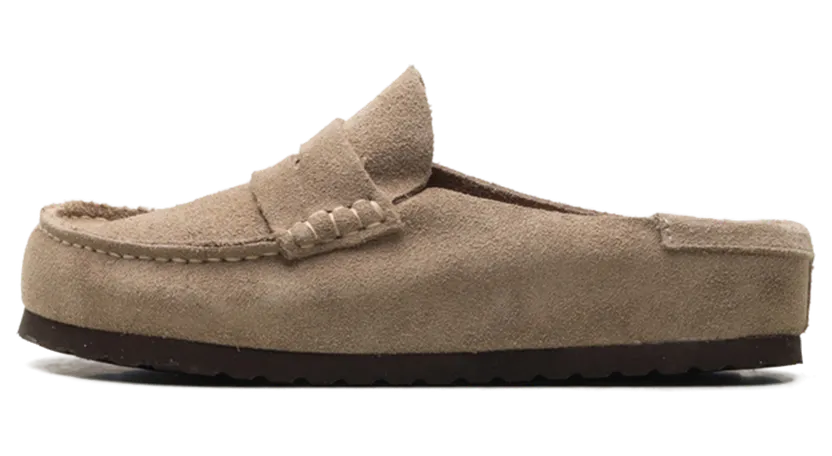Birkenstock Naples Suede Leather Taupe Suede (1025003)