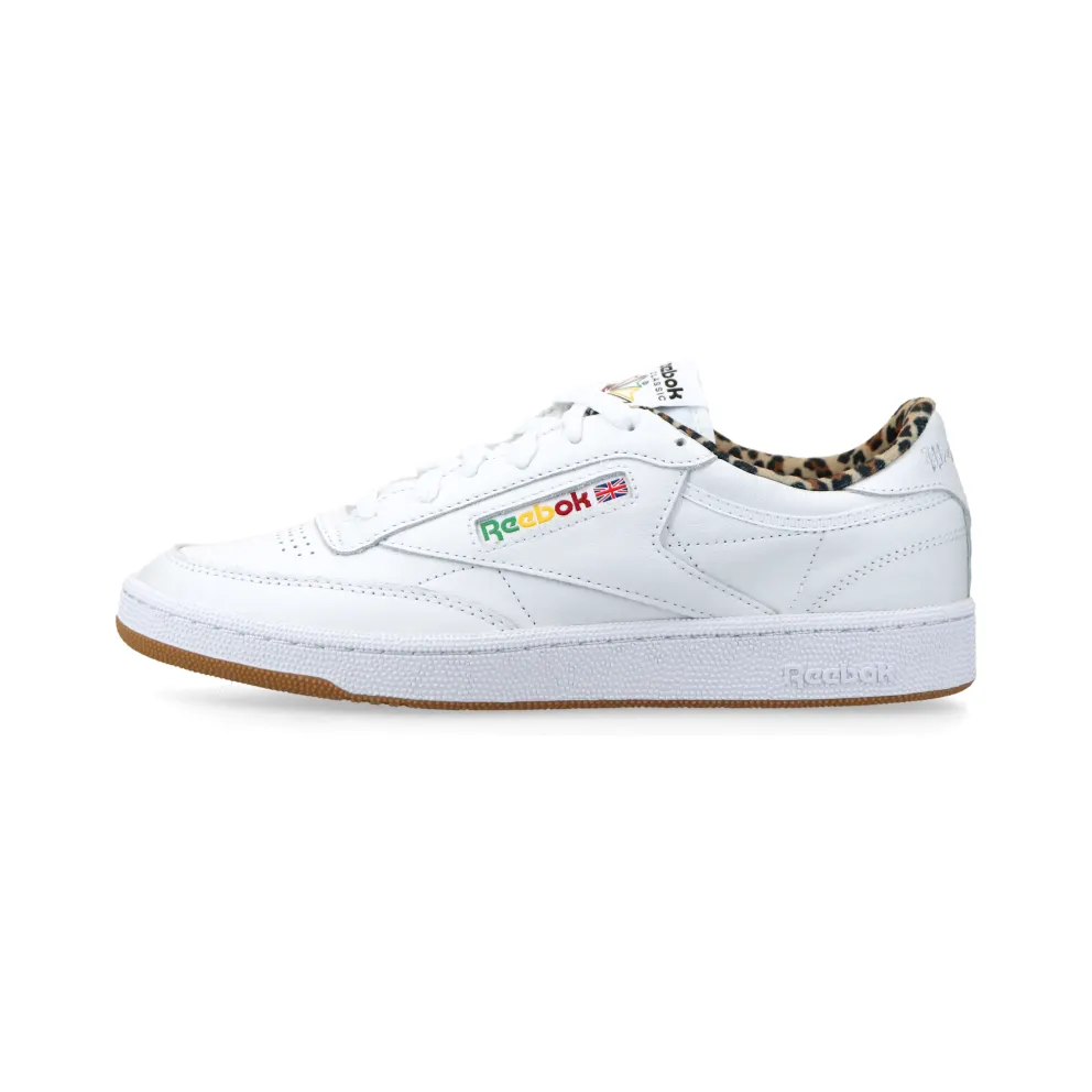 Reebok x Wacko Maria Club C 85 Vintage (ftwrwhite / leopard / gum) – RMIA04HC99LEA0080161