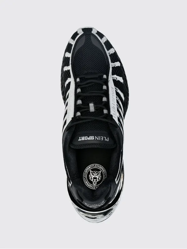 Plein Sport Bicolor Thunderstorm GenX Sneakers in Mesh with a Chunky Sole Black (FABSUSC0337PTE003N0291) (4)