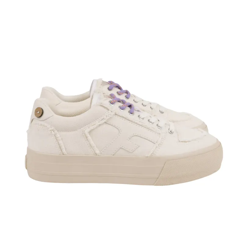 Lage Sneakers Faguo WALNUT PLATFORM (S25CF0901-WHI00)
