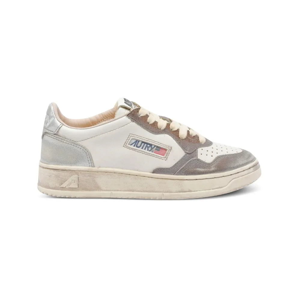 Autry Medalist Leather “Grey/White” (AVLW MT08)