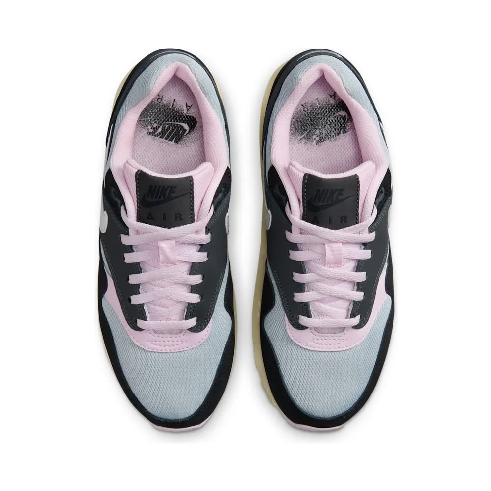 Nike Air Max 1 GS “Black Anthracite Pink Foam” (DZ3307-004)