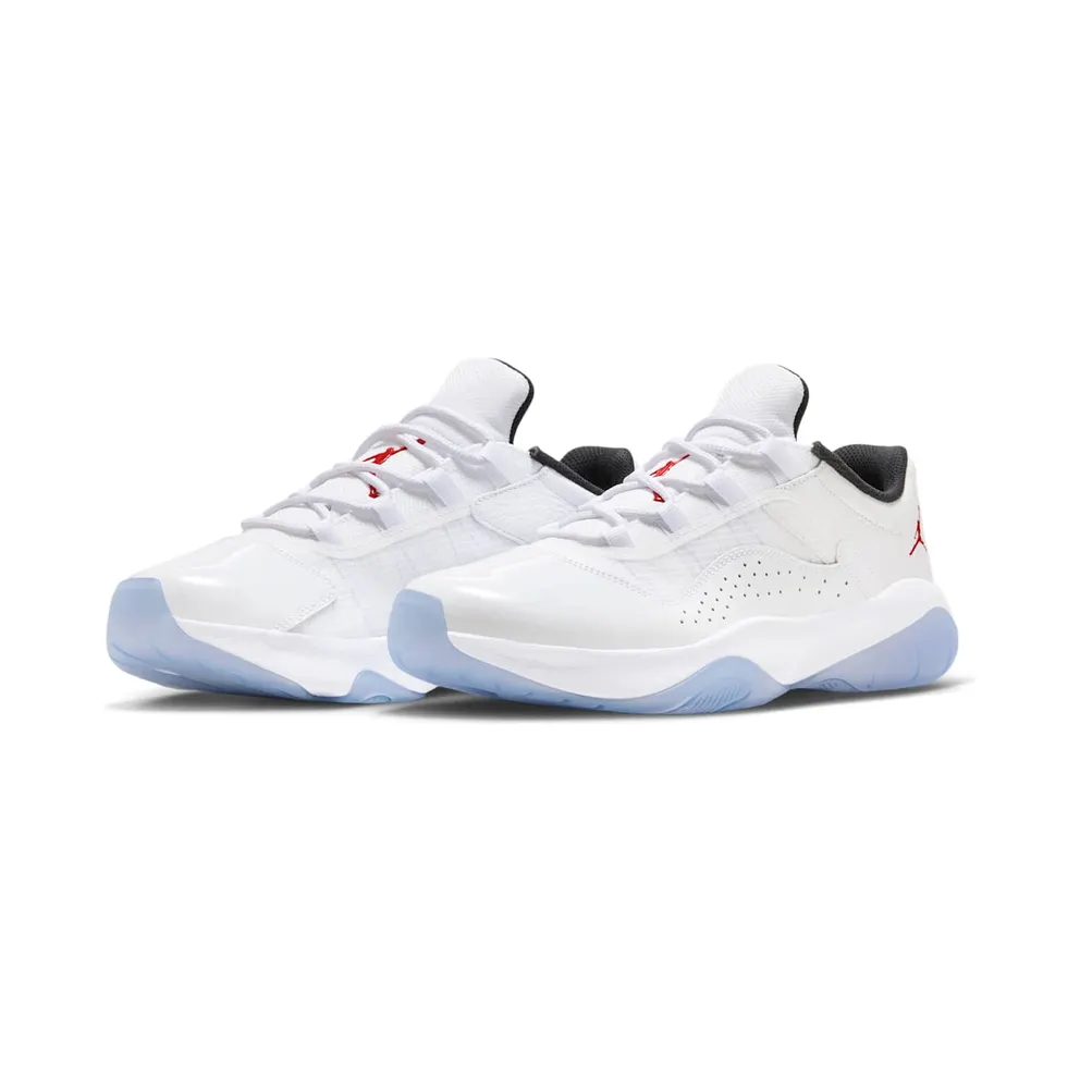 Jordan 11 CMFT Low White Black Varsity Red (DN4180-162)