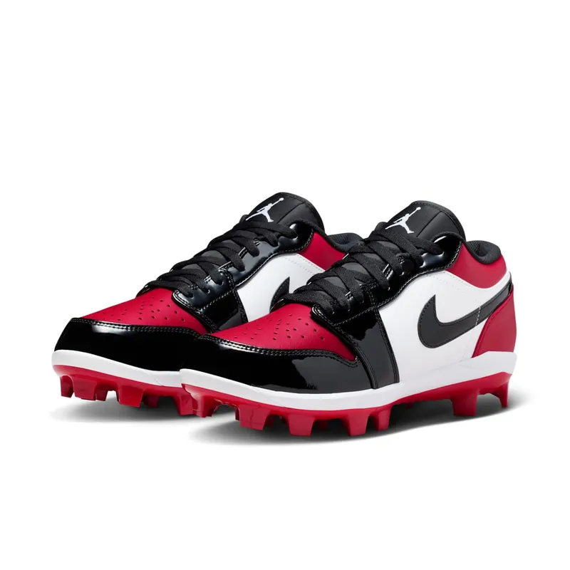Jordan 1 Retro MCS Low Patent Bred Toe (CJ8524-600)