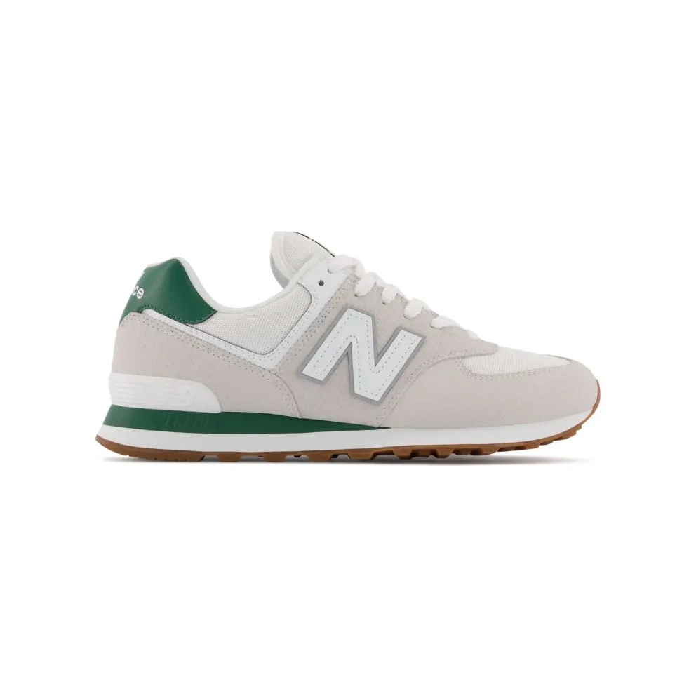 New Balance Gray & White 574 (ML574TD2)