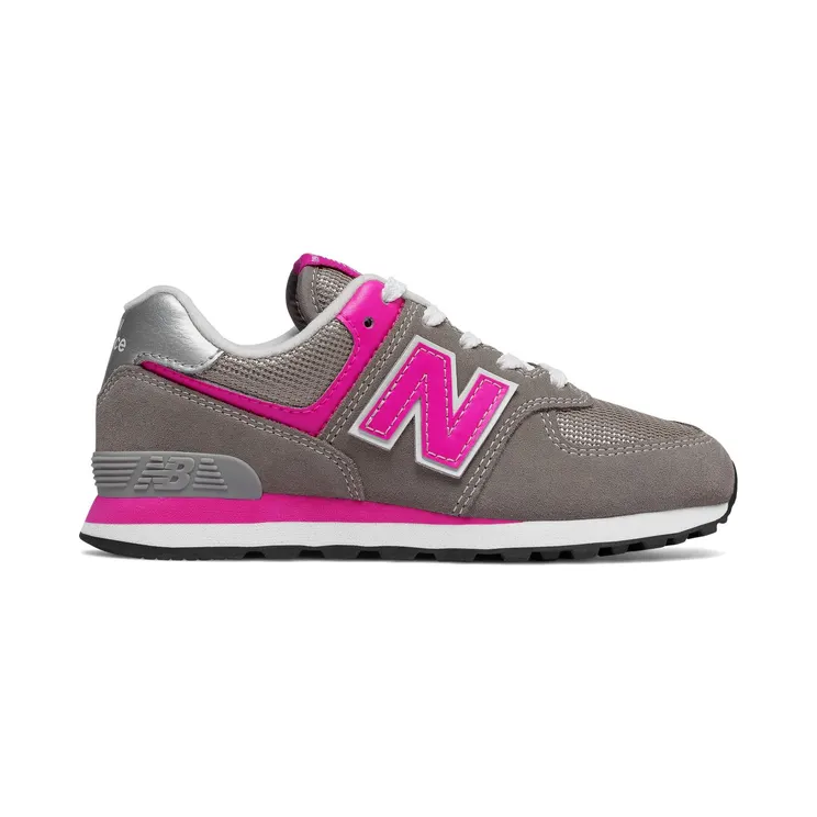 New Balance 574 GS “Grey/Pink” (GC574GP)
