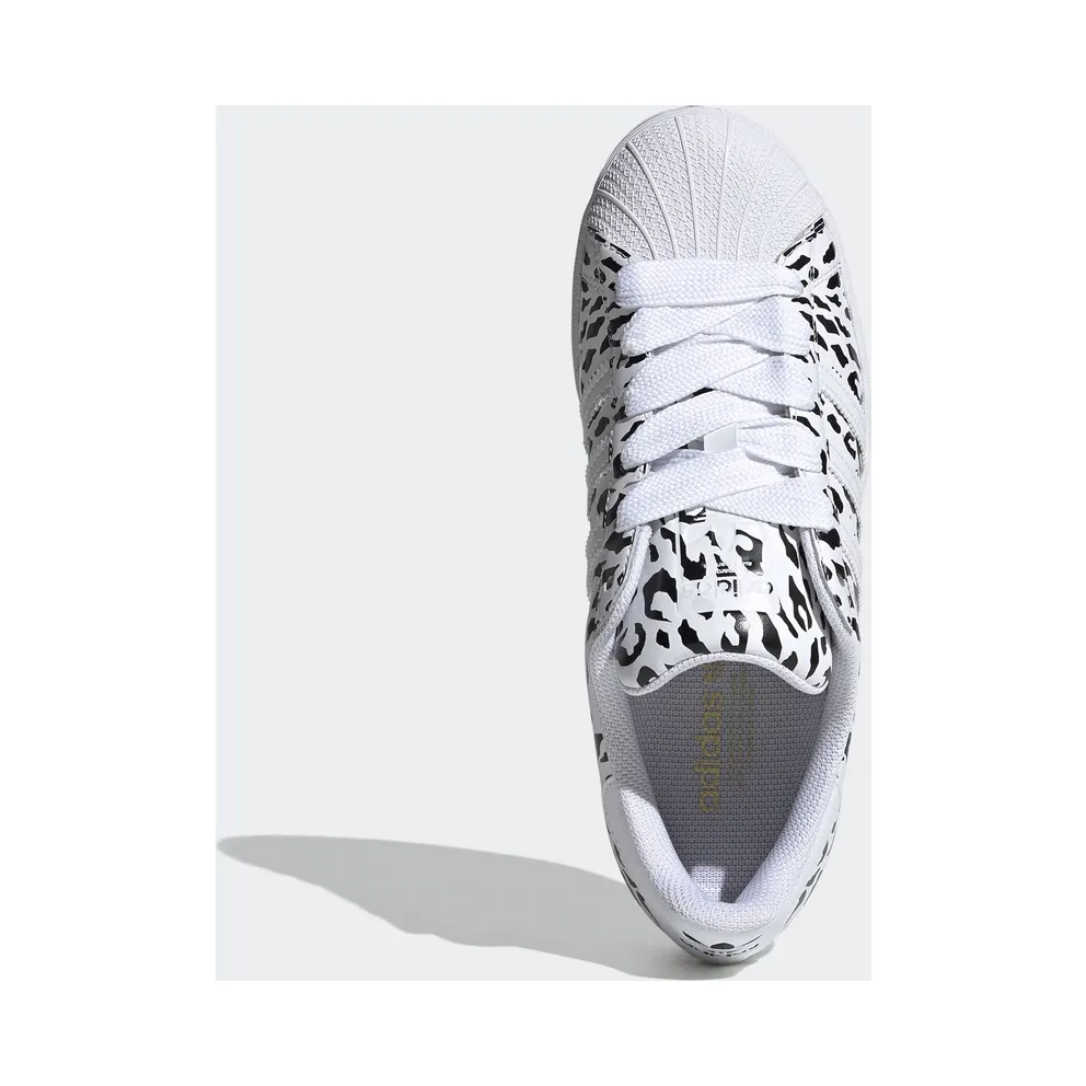 adidas Superstar Leopard White (W) Cloud White/Core Black/Gold Metallic (FV3451)