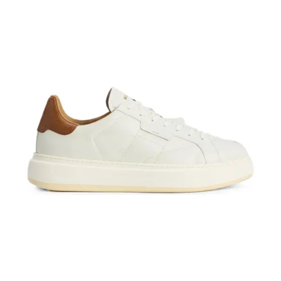 Woolrich Arrow leren “White” (CMWFFO2010MRUWFB20)