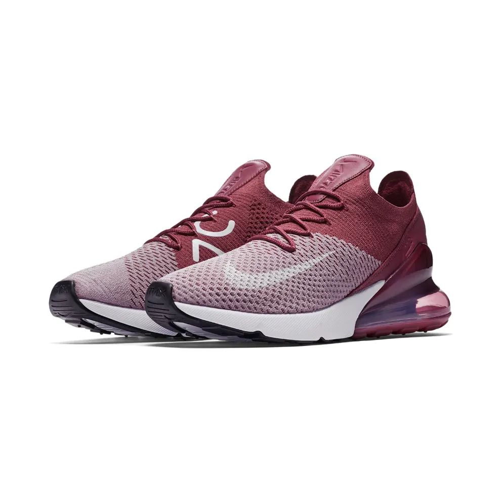 Nike Air Max 270 Flyknit Plum Fog Plum Fog/White-Vintage Wine-Total Crimson (AO1023-500)