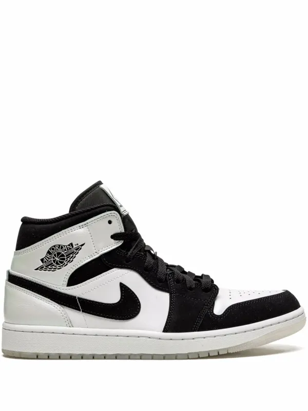 Jordan Air Jordan 1 Mid SE Diamond Sneakers – Schwarz (DH6933)