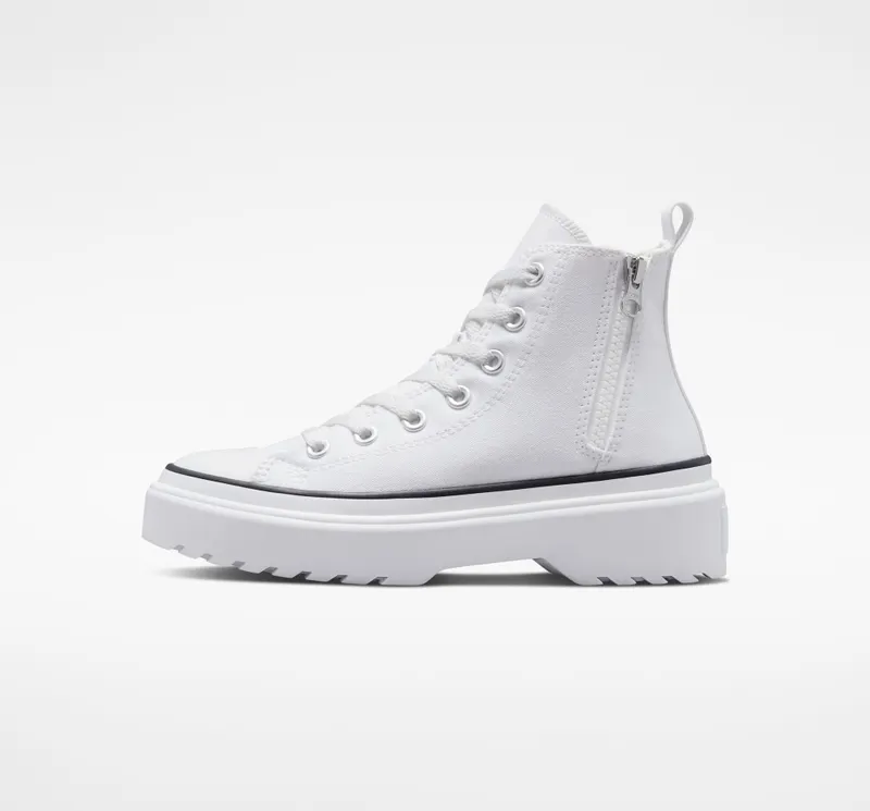Converse Chuck Taylor All Star Lugged Lift Platform Canvas White/White/Black