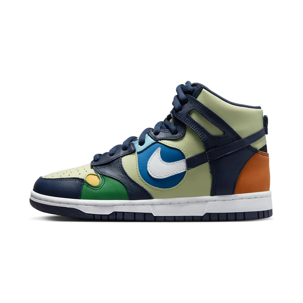 Nike Dunk High See Through Pistachio Midnight Navy (DQ7575-300)