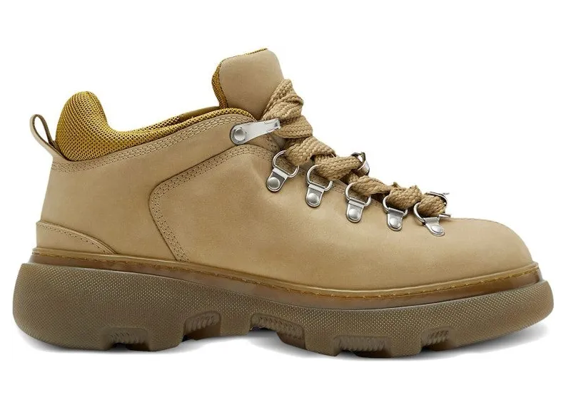 Burberry Leather Trek Boot Beige (8075346)