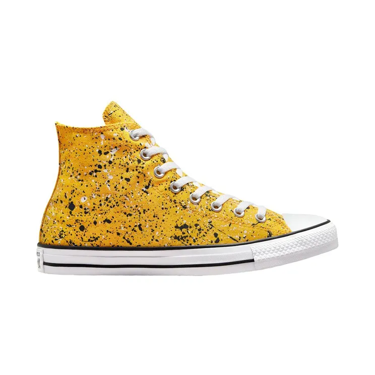 Converse Chuck Taylor All Star Hi Archive Paint Splatter Amarillo Yellow (A00467F)