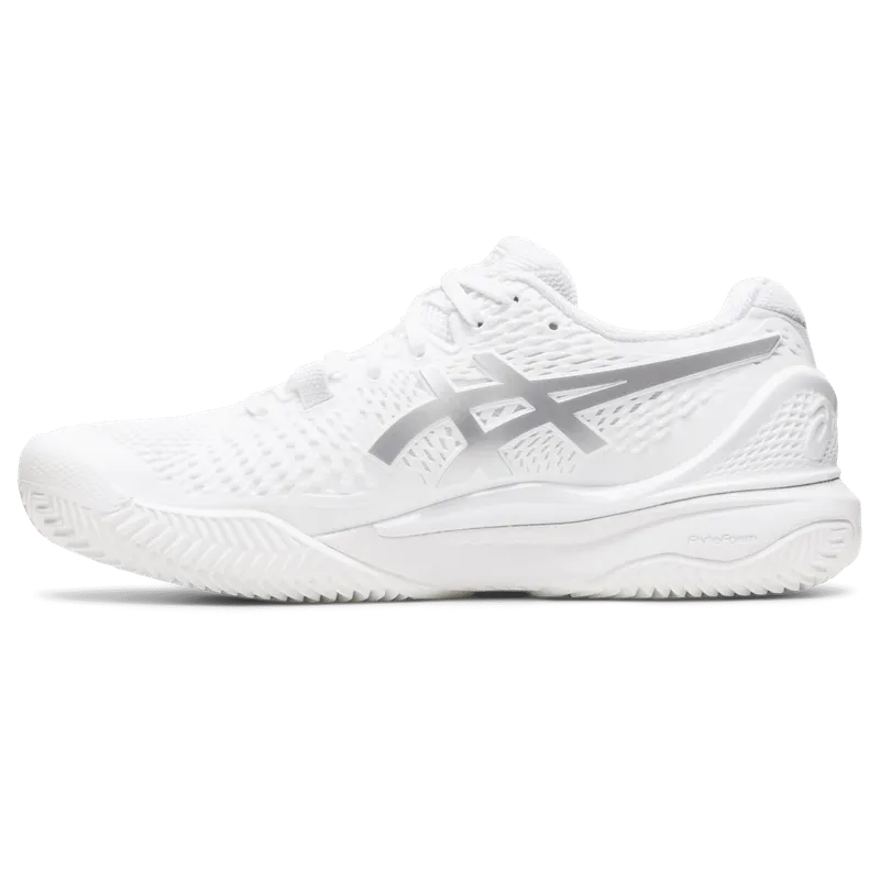 Asics GEL-RESOLUTION 9 CLAY White/Pure Silver (1042A224.100)