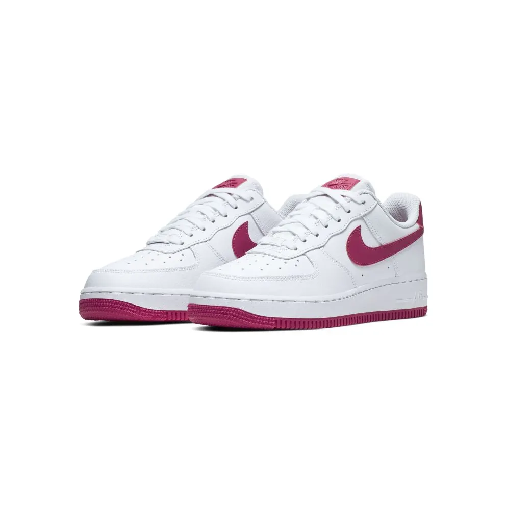 Nike Air Force 1 Low White Wild Cherry (W) White/Wild Cherry-White-Noble Red (AH0287-107)