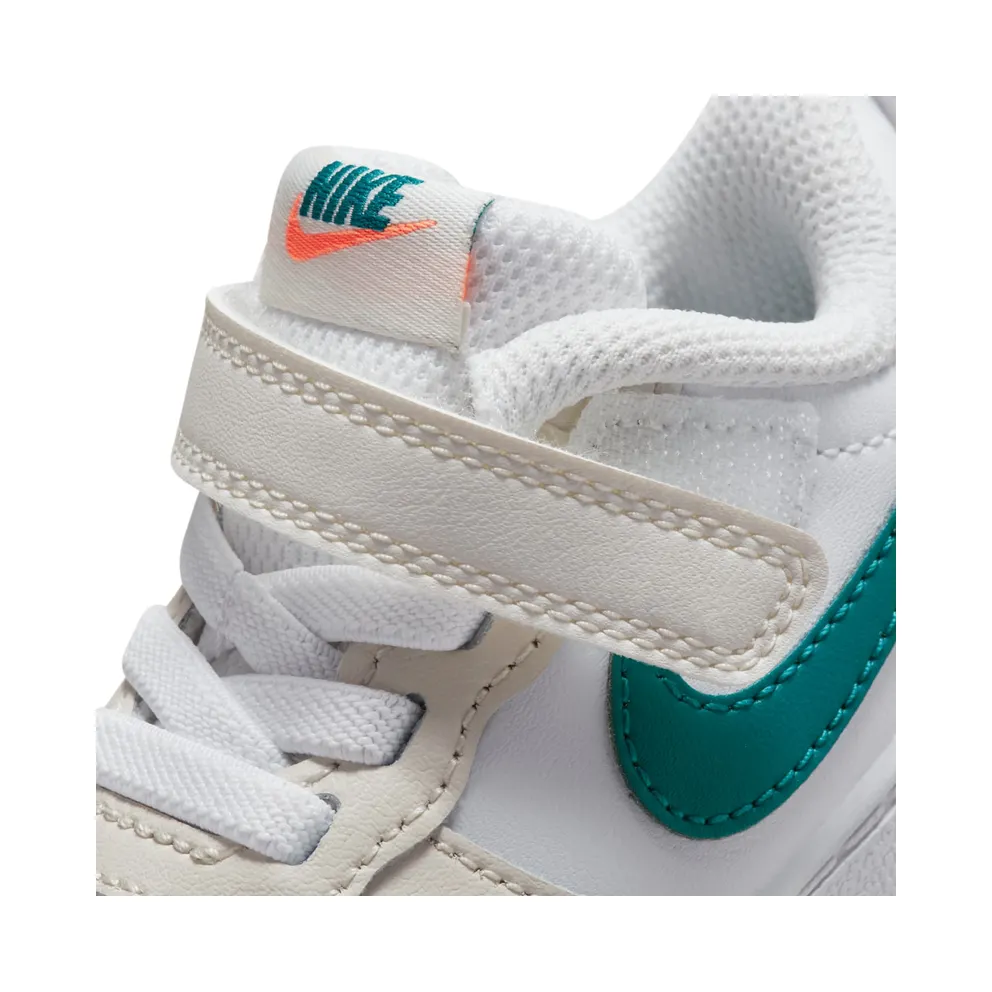 Nike Court Borough Low 2 TD ‘Phantom’ “Phantom / White / Total Orange / Bright Spruce” (BQ5453-017)