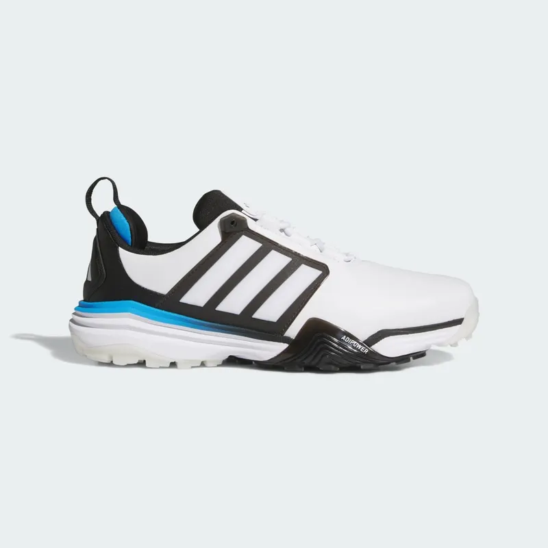 Adidas ADIPOWER 26 SPIKELESS Golf Shoes Cloud White / Core Black / Lucid Ray Blue (JP8394)
