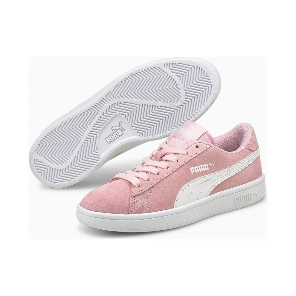 Puma Smash v2 Suede Jr Pink/White (36517627)