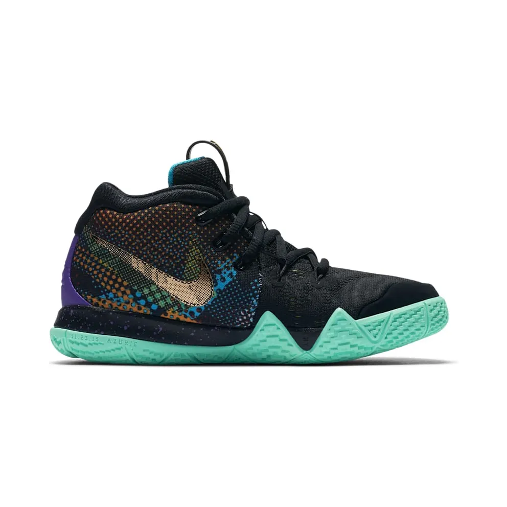 Nike Kyrie 4 Mamba Mentality (PS) Black/Sonic Yellow-Purple Venom (AV3596-001)