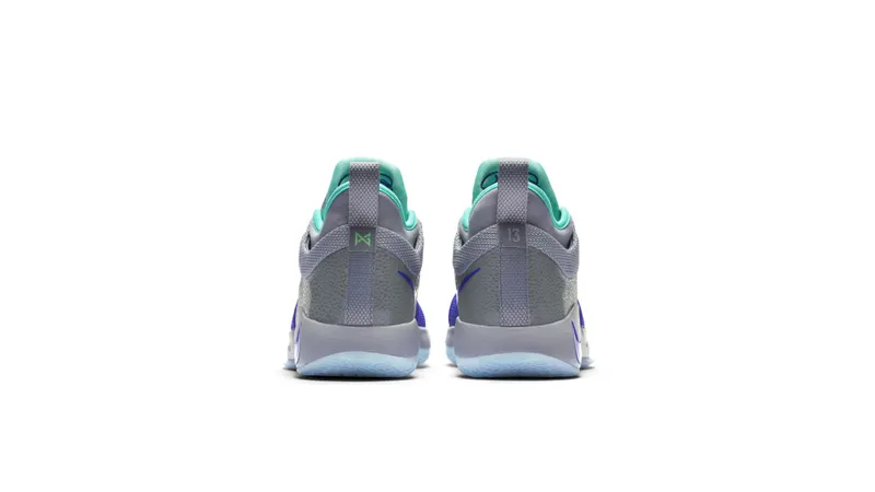 Nike PG 2 Pure Platinum Pure Platinum/Neo Turquoise-Wolf Grey (AJ2039 002)