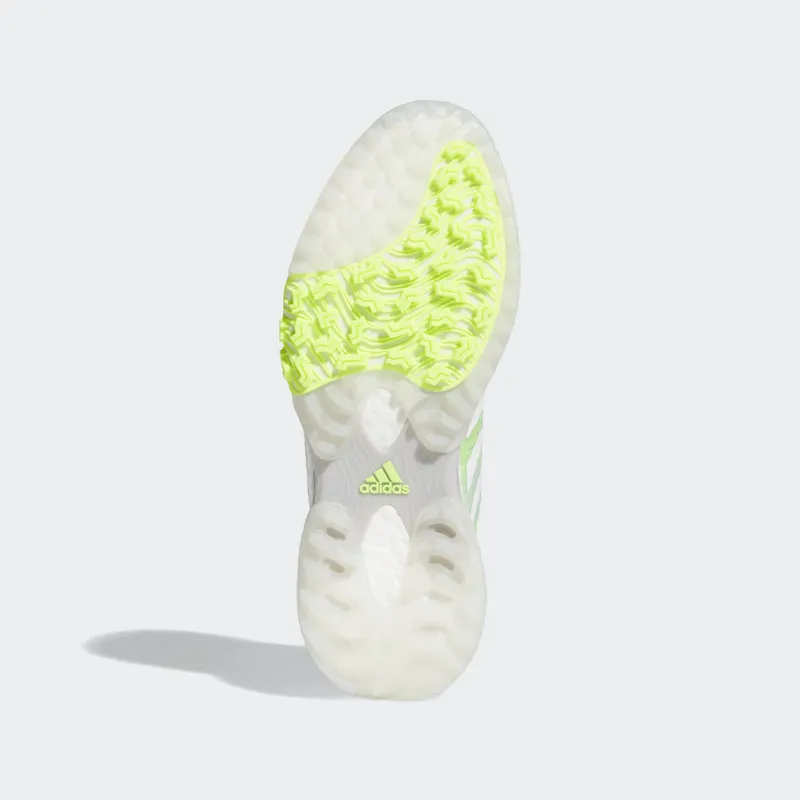 Adidas CodeChaos Golf Shoes Cloud White / Cloud White / Signal Green (EE9336)
