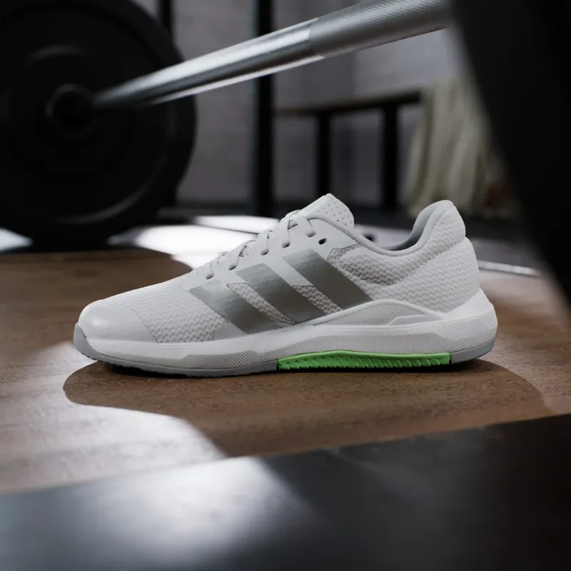 Adidas Dropset Base Cloud White / Matte Silver / Lime Burst (JS3048)