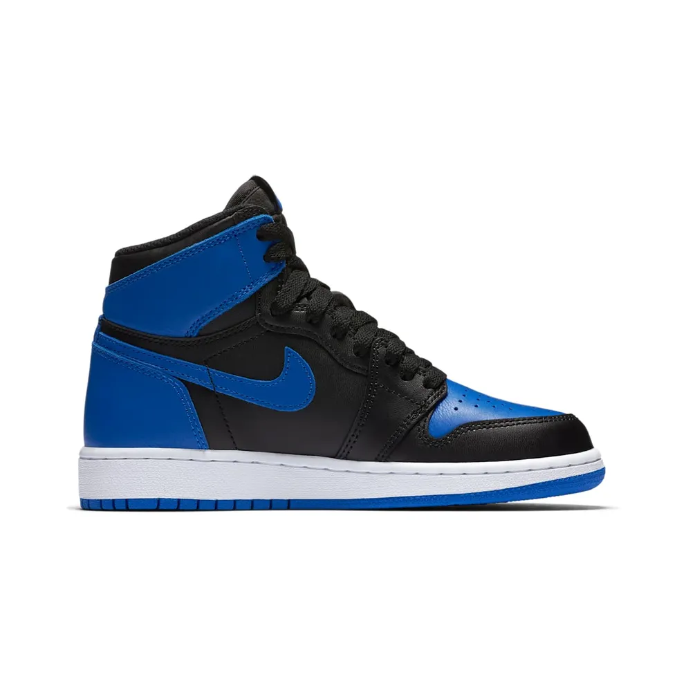 Jordan 1 Retro Royal 2017 (GS) Black/Royal-White (575441-007)