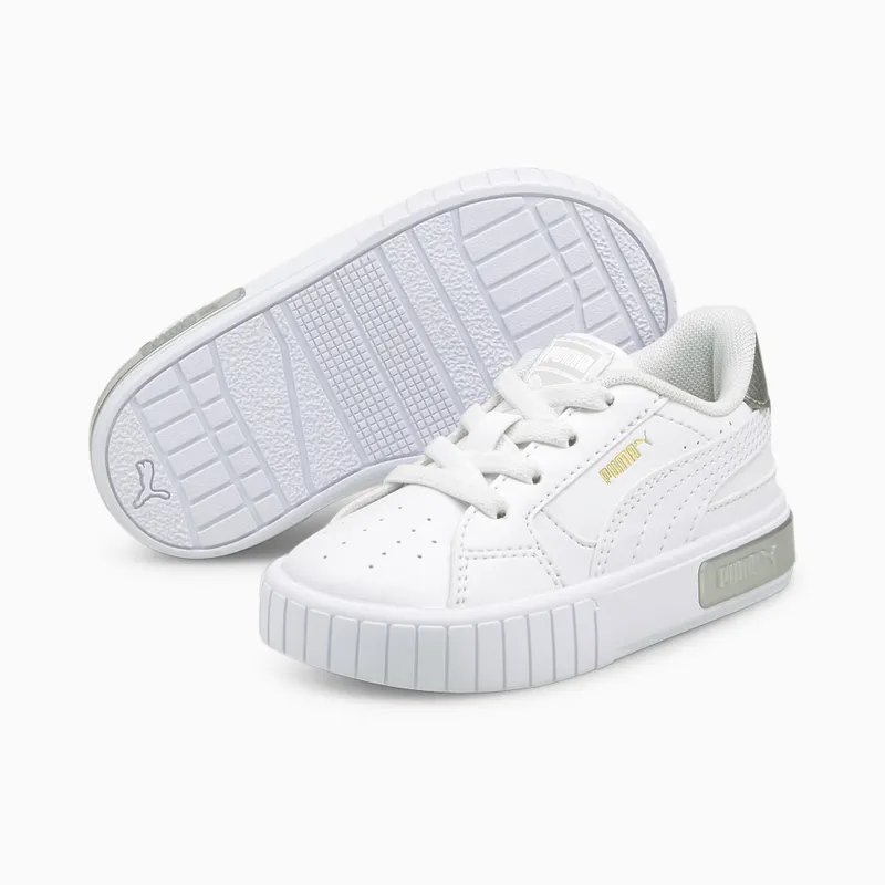 PUMA Cali Star Metallic Babies’ White (382805-01)