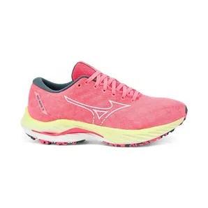 Mizuno Wave Inspire 19 High-Vis Pink Snow White Luminous (J1GD234472)