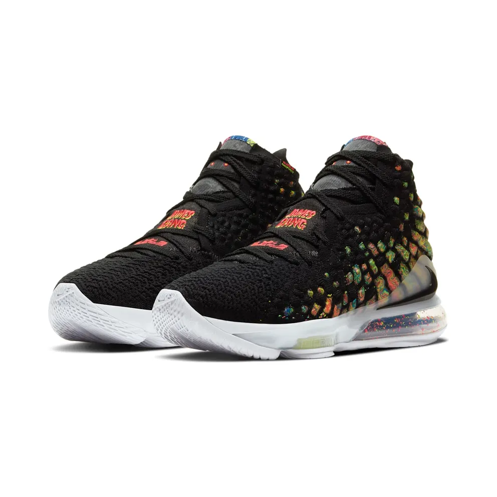 Nike LeBron 17 James Gang Black/Black-Multi-Color (BQ3177-005)