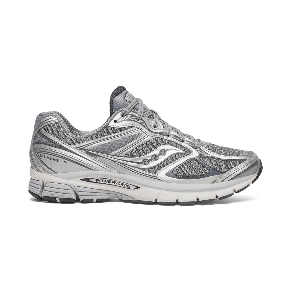 SAUCONY ProGrid Guide 7 “Grey / Silver” (S70936-12)