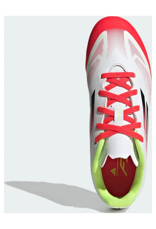adidas F50 Club FG/MG Cloud White Core Black Solar Yellow (IE1309)
