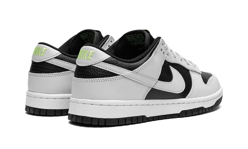 Nike Dunk Low “Grey Panda Volt” (FD9756-001)