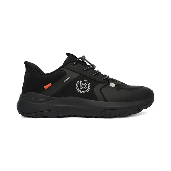 Bugatti Atmungsaktiver Mesh-Sneakers “Black” (322AVL0169001000)