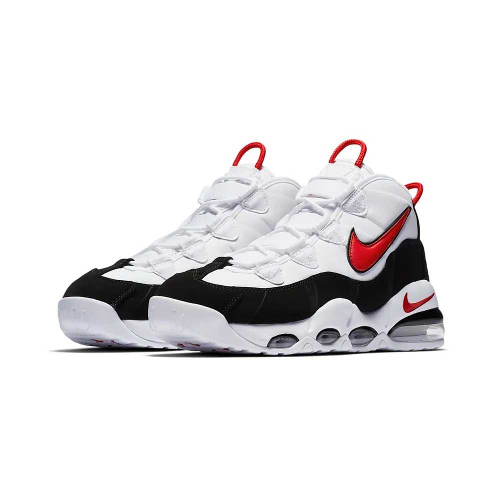 Nike Air Max Uptempo 95 White Red Black White/University Red-Black (CK0892-101)