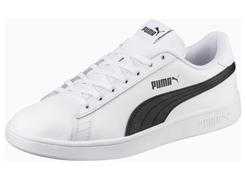 Puma Smash v2 L Weiß/Schwarz (365215-01)