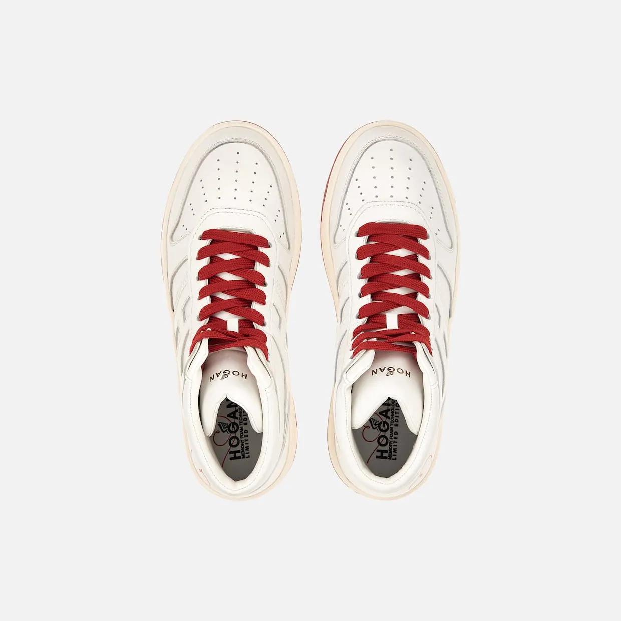 Sneakers Hogan H630 High Top – Valentine’s Day White (HXM6300EY50R37B001) (3)