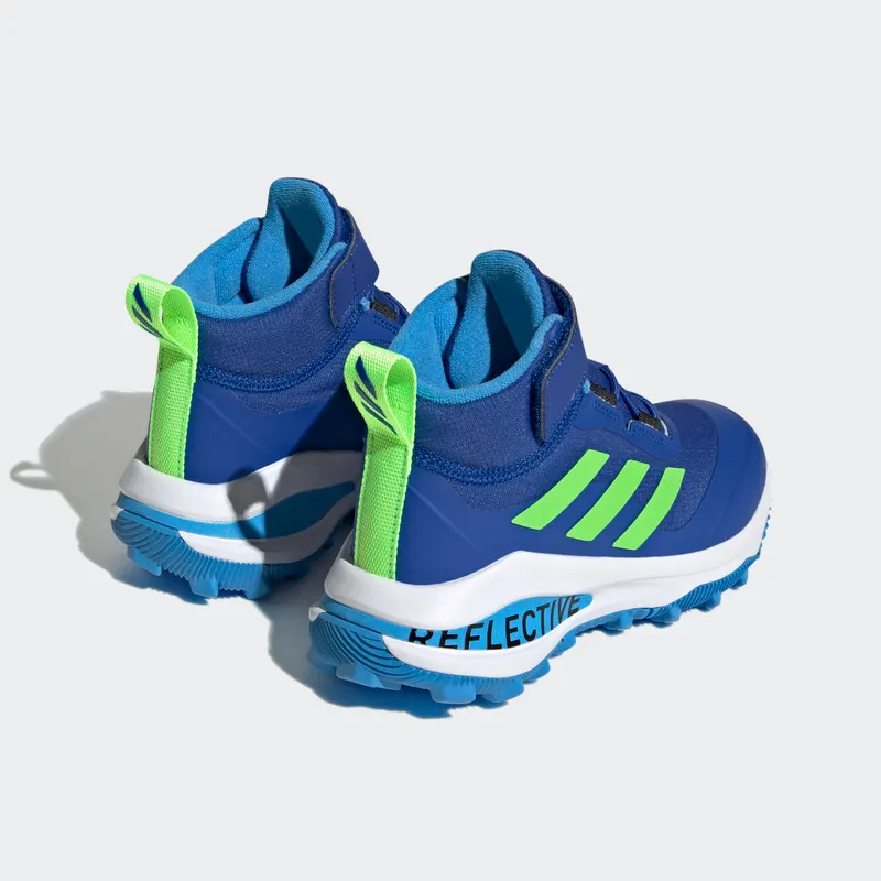 Adidas Fortarun All Terrain Cloudfoam Sport Running Elastic Lace and Top Strap Royal Blue / Solar Green / Pulse Blue (GZ1806)