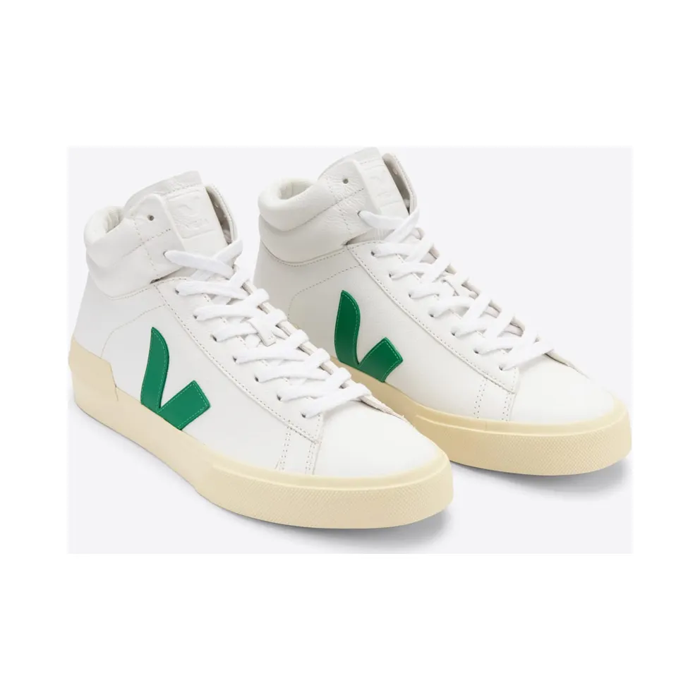 Veja White & Green Minotaur High EXTRA-WHITE_EMERAUDE (TR0502944)